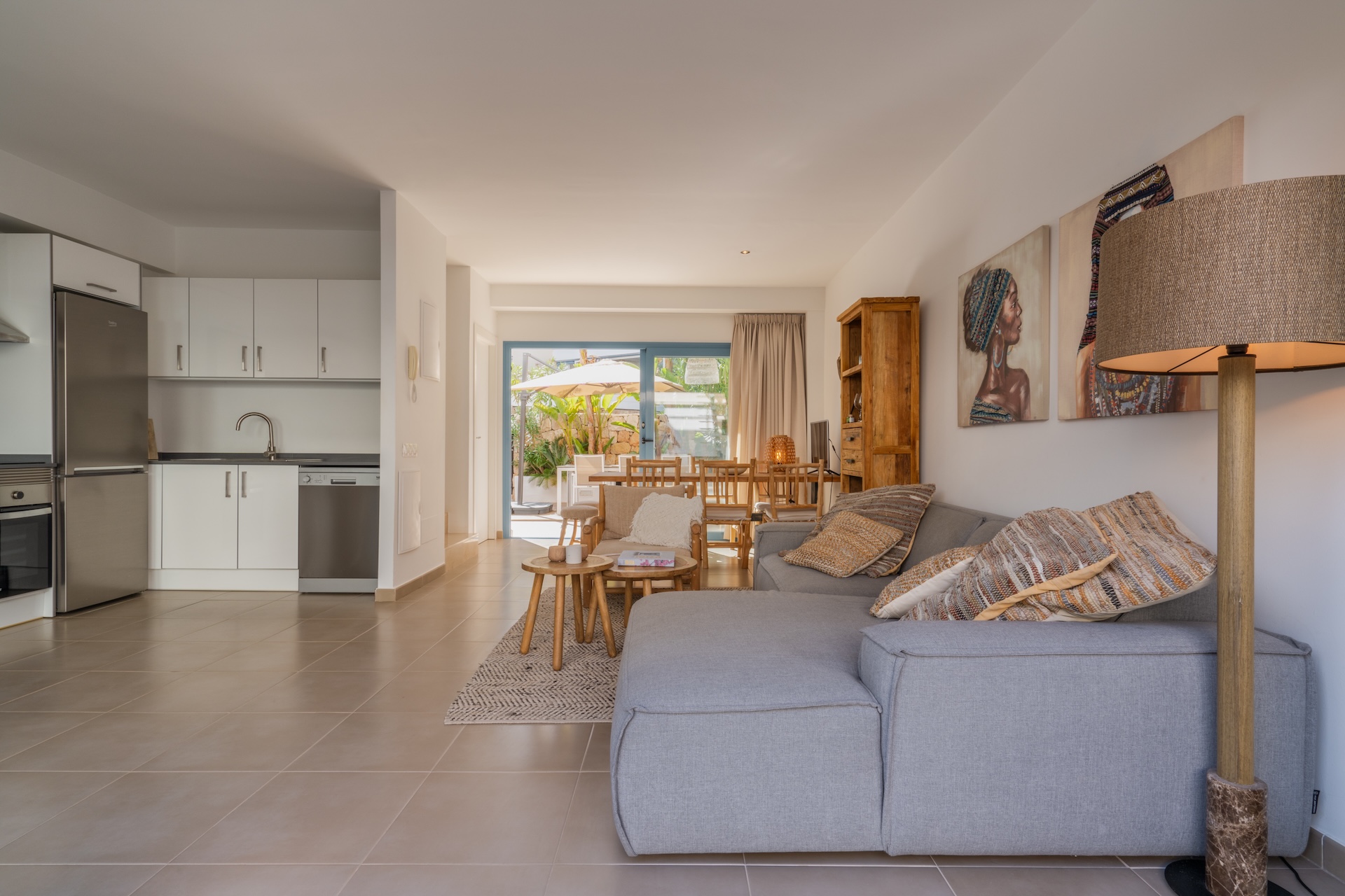 Resa Estates Ibiza sale ted koop Cala Tarida patio townhouse living 3.JPG